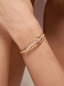Voylla - Leafy Affair Selene Leaf Cuff Bracelet