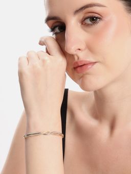 Carlton London - Demi Fine Gold and Silver Cuff