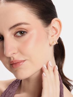 Carlton London - 18K Gold Plated Ear Cuffs