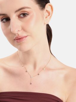 Carlton London - 18K Gold Plated Y-Necklace