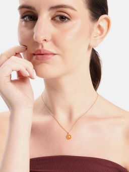 Carlton London - 18K Gold Plated Star Pendant Necklace