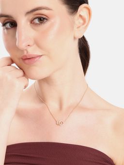 Carlton London - Demi Fine Interlock Necklace