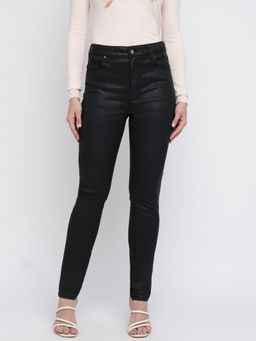 Guess - Women Black Solid Jeans