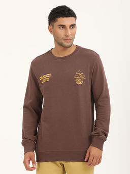 Levi's - Mens Solid Crew Neck Sweatshirt