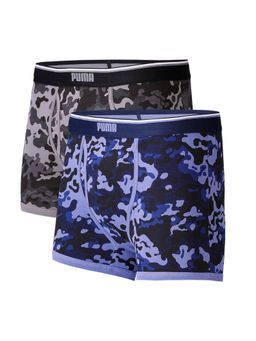 Puma - Stretch Camo Mens Multicolor Trunks (Pack of 2)