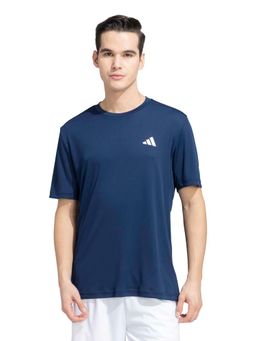 adidas - M LOGO 3S Men Navy Blue Training T-shirt