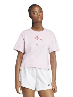 adidas - W MINI T Women Pink Training T-shirt