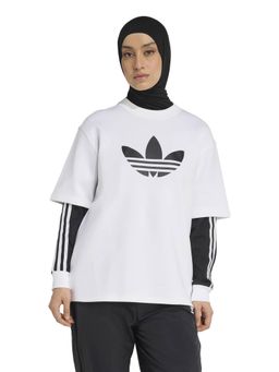 adidas Originals - Originals SPACER TRF TEE Women White Originals T-shirt