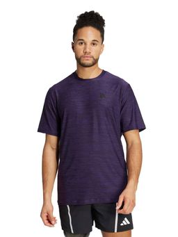 adidas - TR-ES STRETCH T Men Purple Training T-shirt