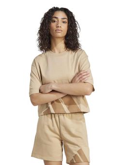 adidas - W BL SJ BF T Women Beige Training T-shirt