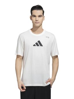 adidas - M TR CAT G T Men White Training T-shirt
