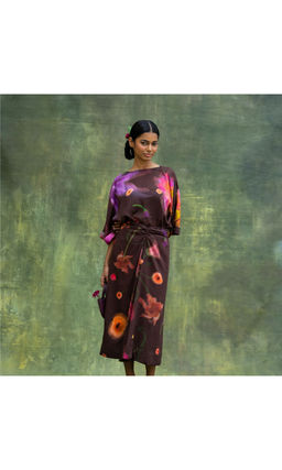 Doodlage - Hazel Printed Top and Skirt (Set of 2)