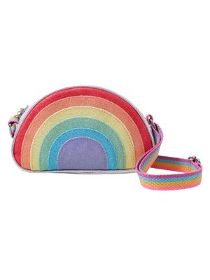 Rachel Riley London Girls Pink Tweed Cross Body Bag Purse main image 1