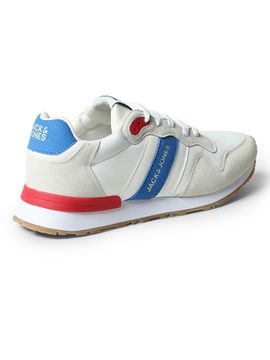 \u0026 Jones Colourblocked White Sneakers 