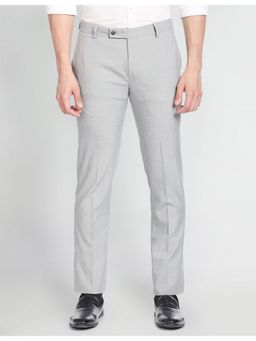 Arrow - Tailored Regular Fit Dobby Formal Trousers