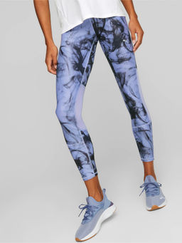 Puma - Run Favourite Aop 7-8 Womens Purple Tights