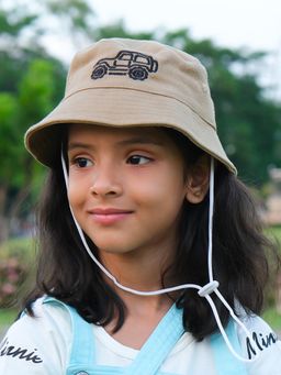 DukieKooky - Khaki Embroidered Hat