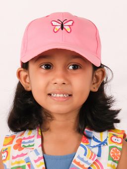 DukieKooky - Pink Embroidered Cap