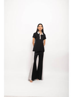 NEORA BY NEHAL CHOPRA - Black & Grey Co Ord (Set of 2)