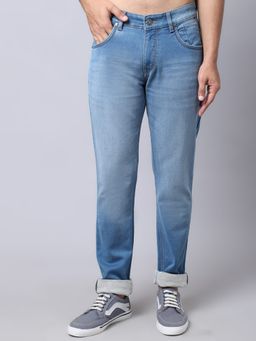 Cantabil - Men Medium Mercerised Jeans