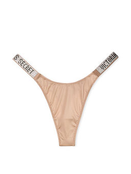 Victoria's Secret - Very Sexy Shine Strap Thong Panty Beige
