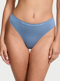 Victoria's Secret - Seamless Thong Panty Blue