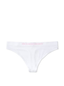 Victoria's Secret - Seamless Thong Panty White