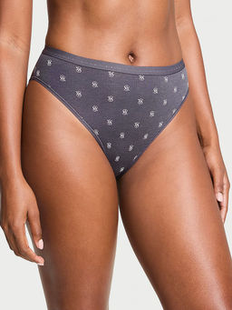 Victoria's Secret - Stretch Cotton High-Leg Brief Panty Grey