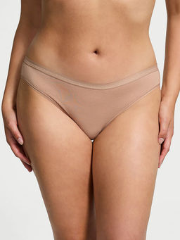 Victoria's Secret - Stretch Cotton Bikini Panty Beige