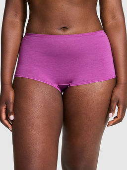Victoria's Secret - PINK Cotton Boyshort Panty Purple