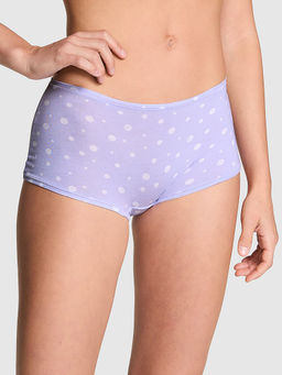Victoria's Secret - PINK Cotton Boyshort Panty Purple