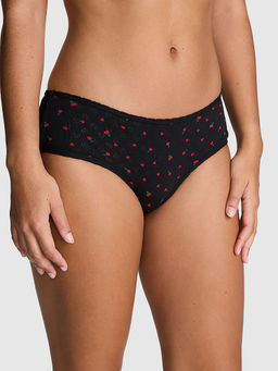 Victoria's Secret - PINK Cotton Cheeky Panty Black
