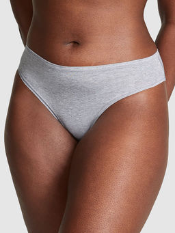 Victoria's Secret - PINK Cotton Cheeky Panty Grey