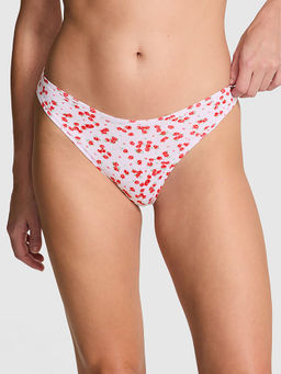 Victoria's Secret - PINK Cotton High-Leg Thong Panty Pink