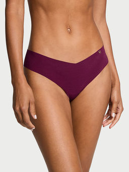 Victoria's Secret - No-Show Thong Panty Burgundy