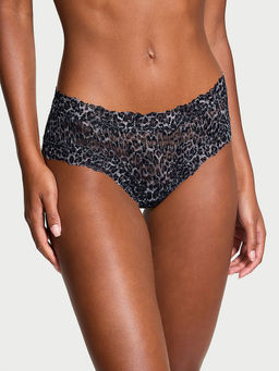 Victoria's Secret - The Lacie Lace Cheeky Panty Grey