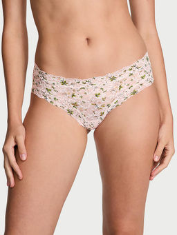 Victoria's Secret - The Lacie Posey Lace Cheeky Panty Beige