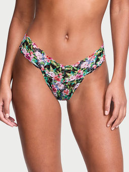 Victoria's Secret - The Lacie Lace Thong Panty Multi-Color