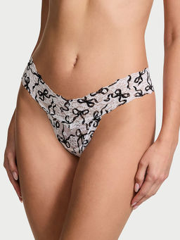 Victoria's Secret - The Lacie Lace Thong Panty White