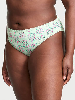 Victoria's Secret - The Lacie Lace-Waist Bikini Panty Green
