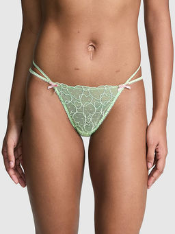 Victoria's Secret - PINK Wink V-String Panty Green