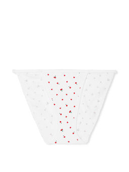 Victoria's Secret - PINK Cotton String Bikini Panty White