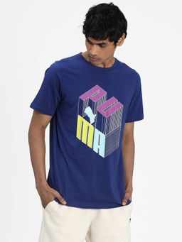 Puma - Graphic Play Logo Mens T-shirt
