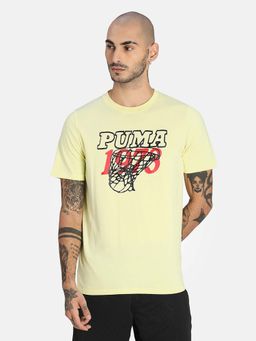 Puma - Scouted Short Sleeve Mens Basketball T-Shirt