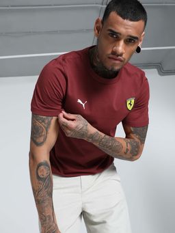 Puma - Scuderia Ferrari Race Colour Shield Mens Motorsport T-Shirt