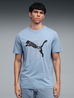 Puma - TECH Mens Graphic Cotton T-Shirt