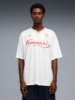 Puma - F1 Italy Mens Football-Inspired Oversized Jersey T-Shirt