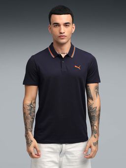Puma - Essential Elevated Mens Tipping Polo T-Shirt