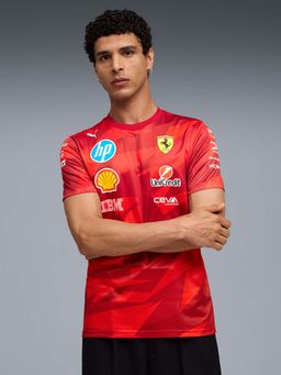 Puma - Scuderia Ferrari HP 20 Years of Red Mens Replica Vegas T-Shirt