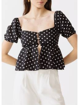 NEF'S Finds - Black Jolie Top